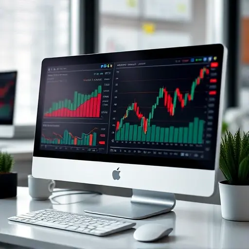Finance Legend AI trading dashboard showing real-time performance metrics and automated trade execution